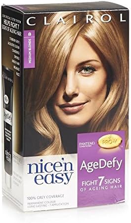 SIX PACKS of Nice N Easy Age Defy Colour Medium Blonde 8