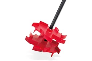 Nivilli TWISTY - Juego de agitador para taladro y destornillador inalámbrico, resina epoxi, masilla, yeso, mezcla de pintura, mezcla sin burbujas, varilla de 500 mm (10 mm de diámetro) + 2 discos de