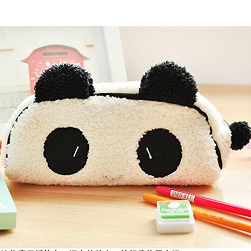 Tiptiper Monedero lindo de la panda de Kawaii del monedero de la mano de la moneda de la cremallera de la caja