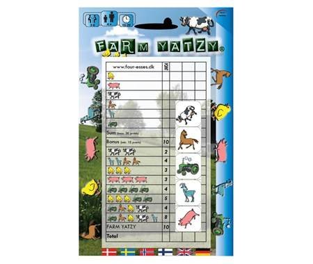 Preisvergleich Produktbild Four Esses Farm Yatzy für Kinder ab 4 Jahren