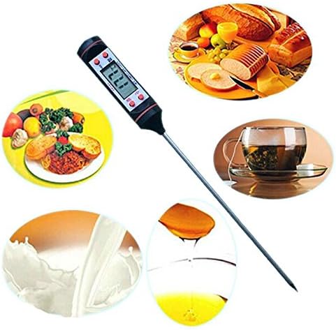 REARAND Meat Digital Thermometer Kitchen Digital Cooking Food Probe Electronic BBQ Cooking Tools&LCD Display