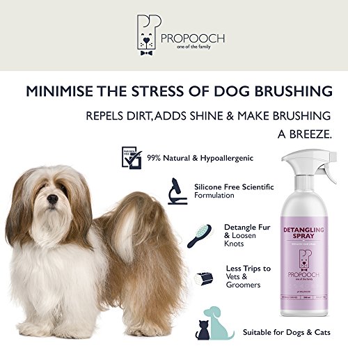 pro pooch detangling spray