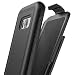 Produktbild Encased Galaxy S8 Plus Belt Clip Case (S8+) (Rebel Series) Dual Layer Impact Armor w/Secure Fit by (Samsung S8+) (Smooth Black)