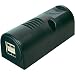 Produktbild ProCar USB-Aufbau-Doppelsteckdose Belastbarkeit Strom max.=5A Passend für (Details) USB-A