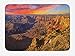 Produktbild EJjheadband Canyon Bath Mat, Idyllic Canyon with River and Dusk Erosive Activity Natural Wonders of The World, Plush Bathroom Decor Mat with Non Slip Backing, 23.6 x 15.7 Inches, Brown Orange