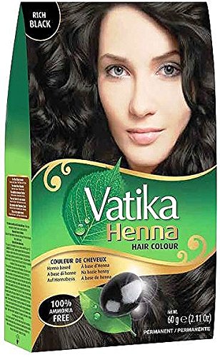 Dabur Vatika Henna Hair Colour, Natural Black 10 g