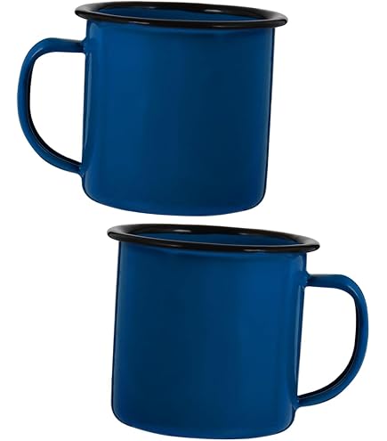 Tazza In Ceramica Stile Vaso Da Notte Vintage - Rosso Smaltato Con Coperchio, Ideale Per Caffè, Tè, Acqua - 3