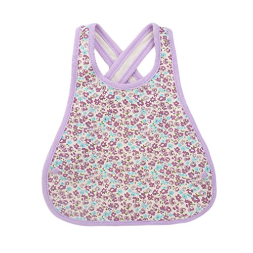 Ele Gens 3/5er Baby Kinder Wasserdicht Lätzchen Babylätzchen Schürze Baumwolle Mit Druckknöpfen Jungen Mädchen - 9