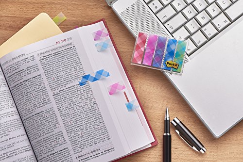 Post-it Index 684-PLD5-EU - Pack de 5 x 20 marcadores de media pulgada decorados