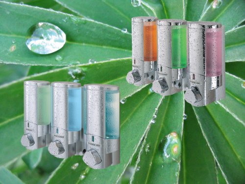 66345Seifenspender Aviva III chrom Wandmontage - 2