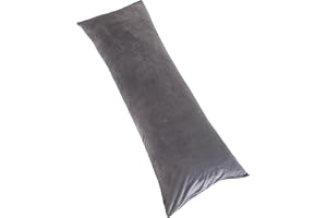 TaiBest Kroppskudde för vuxna, minnesskum lång kudde 50 x 137 cm – fast fullt stöd för den som sover på sidan