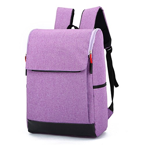 Preisvergleich Produktbild GEDTFC Damen-Umhängetasche Student-Tasche Freizeit-Reise-Rucksack,Purple