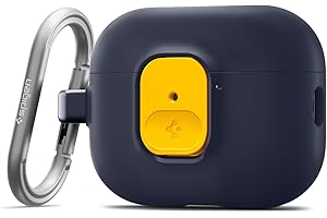 Spigen Nano Pop Hülle Case Kompatibel mit AirPods Pro 3. Generation (2025) - Blaubeer Navy