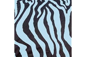 BRAMA WEST Brama-West - Manta para caballos con cuello de cebra, protección contra insectos, para exteriores, color negro y azul claro, talla 165