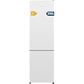 Cecotec Bolero CoolMarket Combi 356i White E. Total No Frost 356L Combi Refrigerator, 200 cm High, 59.5 cm Wide, Class E, Mul