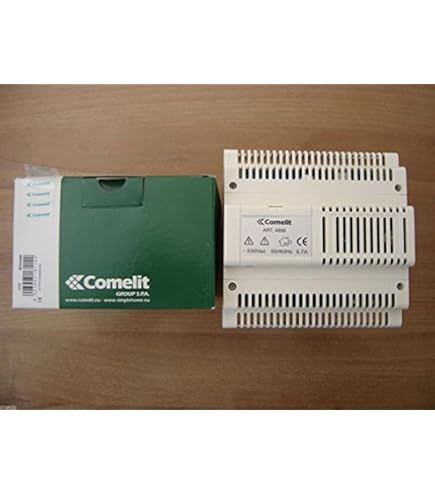 Comelit 1595 Alimentatore Per Citofoni - Input 110-230V, Output 33VDC 0.5A | Per Stazioni Porta - Foto 2