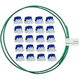 💚 UNIVERSELL - Die Quetschverbinder sind für alle Begrenzungskabel mit einem Leiterquerschnitt von 0,75 - 2,5 qmm geeignet. Passend für Gardena Husqvarna Bosch Worx AL-KO uvm.