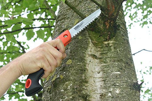 Klappsäge Gartensäge Baumsäge Handsäge Astsäge Holzsäge MADEIRA 180.1, Sicherheitsstopp, rutschfester Handgriff, beste Gärtner-Qualität - 6
