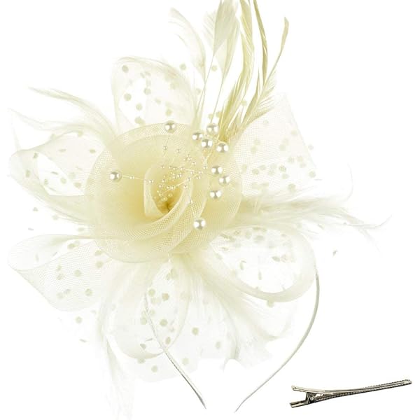 FRCOLOR 1920er Fascinator - Bunter Kopfschmuck Mit Stirnband