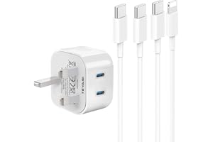 TEYASI iPad Charger and Plug,1M Apple iPad Fast Charging Long Cable and Plug C for New iPad Pro 12.9 11 2nd 3rd 4th 5th 6th Generation/Air 2 3rd 4th 5th/Mini 2 3 4 5 6/iPad 4th 5th 6th 7th 8th 9th 10th