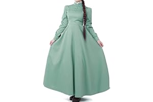 Tlarsun Sophie Hatter Cosplay Costume Howl's Moving Castle Cosplay Costume Anime Sophie Cosplay for Halloween Party
