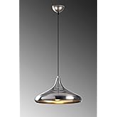 Lambadar Retro Rustik Model Modern Metal Tekli Krom Sarkıt Avize Cafe Krom Tek Ebat 35 X 74 3506-Svm101Krom
