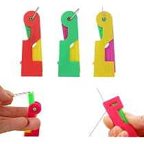 10 Stück Nadeleinfädler Für Handnähen – Automatische Einfädelhilfe, 4,1 Cm, Mehrfarbig, Einfach Zu Bedienen