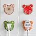 Produktbild TAOtTAO Socket Plug Cartoon Fruit Socket Haken Netzkabel Lagerregal Starke Sticky Hook Plug Unterstützung (A)