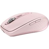 Logitech MX Anywhere 3S Sessiz Kompakt Kablosuz Mouse, 8.000 DPI Sens&ouml;r ile T&uuml;m Y&uuml;zeylerde Kullanım, MagSpeed Elektromanyetik