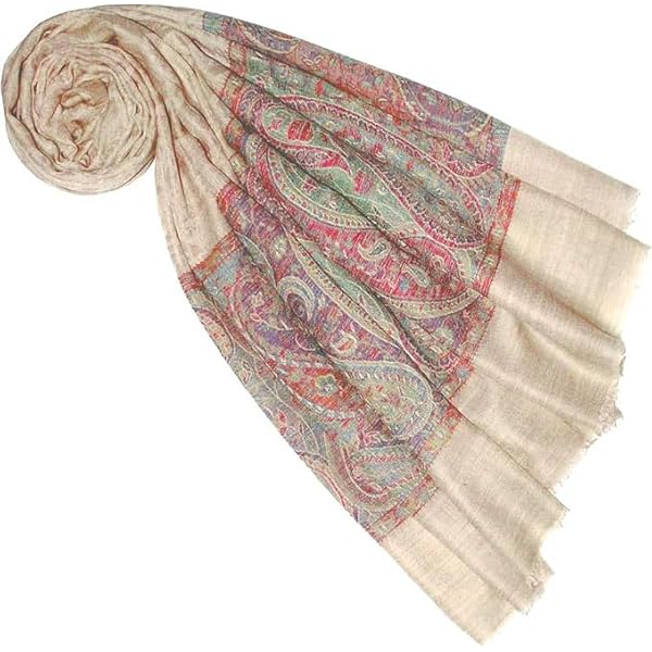 LORENZO CANA High End luxe Pashmina kasjmier 100% kasjmier jacquard