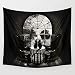 Produktbild TRUIOKO Room Skull B WWall Hanging for Bedroom Living Room Dorm Wall Tapisserie Decor,80" X 60" Inches