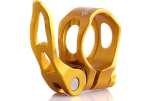 UPANBIKE Alliage d'aluminium Vélo Tige de Selle Clamp Creux dégagement Rapide 31,8 mm 34,9 mm Tube Clip