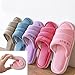 Men's Winter Warm & Cozy Indoor Shoes Skidproof House Slipper, Khaiki