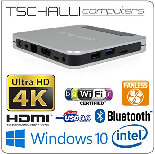 Quad-Core Mini PC Windows 10 Intel HDMI 4GB / 64GB USB 3.0 WLAN Bluetooth - 2