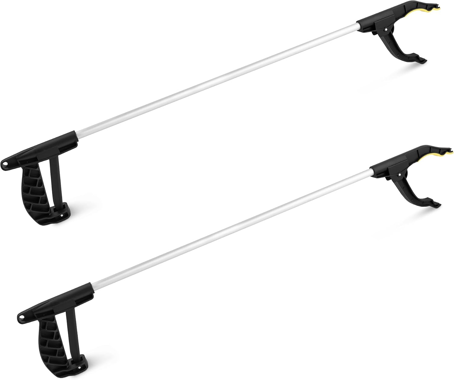KEPLIN 2 Pack Litter Picker Ergonomic Long Reach Handle 30 Inch (75cm) Garden Tool, Magnetic Pick Up Durable & Sturdy for Picking Rubbish, Weeds, Leaves, Gardening, Elderly & Disabled Multi-use Tool