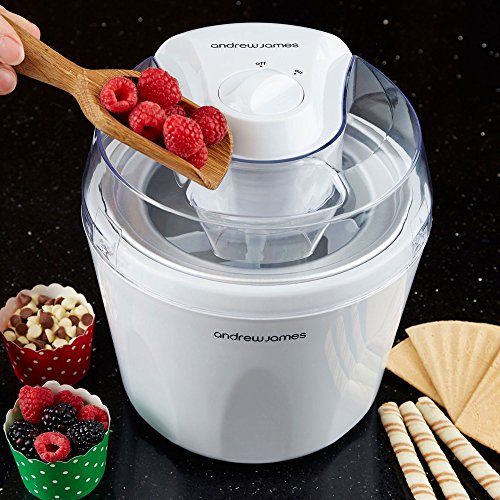 Andrew James – *1,45 Liter* Eismaschine/Speiseeismaschine- Sorbet + Frozen Joghurt Automat – Gewählt Vom Which Magazine (UK) Zum „Best Buy“ Eiscremeautomaten - 6