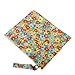 Waterproof Reusable Baby Cloth Diaper Bag Double Zipper Colorful Circles Pattern