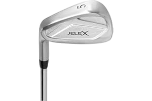 JELEX Golf Iron Iron Sport Club de golf en acier inoxydable pour débutants et professionnels, pour le golf ou l'entraînement sur le tapis de terrain, fer 3, 4, 5, 6, 7 et SW, PW