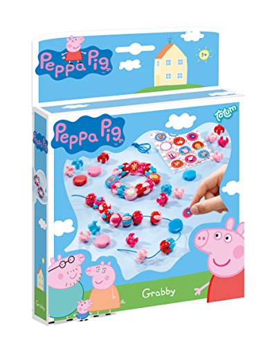 Preisvergleich Produktbild Totum 360051 - Peppa Pig Wutz Basteln Set, Armbänder