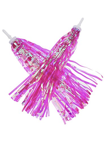 Mudder Lenkerfransen Streamer Bändchen für Kinderfahrrad, 2er Pack - 2