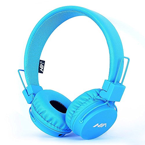 Écouteurs pour Enfants, Casques d'écoute filaires avec Volume Limité, 3,5 mm câble Audio Jack Bon pour Les Cadeaux d'enfants (Bleu)