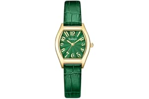 Szaikyri Cuadrada Reloj para Mujeres con Números Arabes Fáciles de Leer Reloj de Dama Reloj Rectangular Mujer