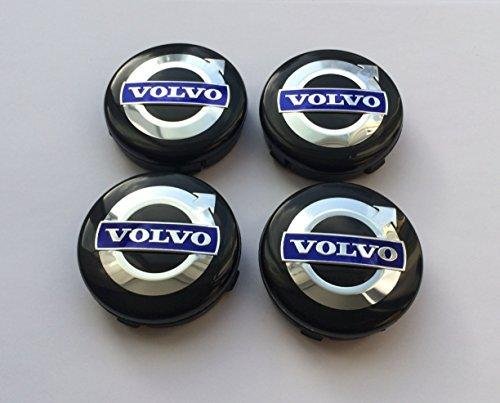 OMAC Copricerchi 15 Pollici – 4 Pezzi In ABS, Colori Nero E Blu, Compatibili Con VW, Fiat, Renault E Altri