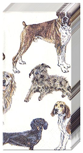 1 Pack of 10 Paper Pocket Tissues - My Favourite Dog