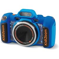 VTech Kidizoom Duo DX Bleu, Appareil Photo pour Enfants avec +75 VTech Kidizoom Duo DX Bleu, Appareil Photo pour Enfants avec +75