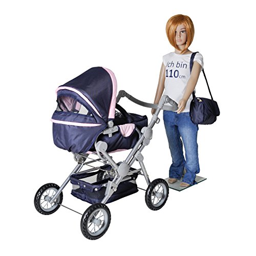 Imagen 6 de Knorrtiys 10400 Twingo S Blue Diamond - Cochecito de paseo para muñecas