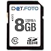 Produktbild Dot.Foto Extreme SDHC 8Gb Class 10 (20Mb/s) Speicherkarte für Canon PowerShot A1000 IS | A1100 IS | A1200 | A1300 | A1400 | A2000 IS | A2100 IS | A2200 | A2300 | A2400 IS | A2500 | A2550 | A2600 | A3000 IS | A3100 IS | A3150 IS | A3200 IS | A3300 IS | A3350 IS | A3400 IS | A3500 IS | A4000 IS | A4050 IS