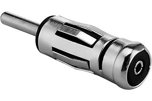 TechExpert - Adaptateur d'antenne pour autoradio Din Mâle vers ISO Femelle