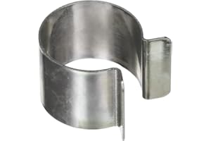 BÂCHES DIRECT TECPLAST Lot de 20 clips pour bâche serre 25mm x 30mm 30CP - Haute Qualité - Clips de fixation métal revêtement Zinc