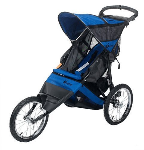 Preisvergleich Produktbild InStep Spann Run Around LTD Joggen Kinderwagen (schwarz / blau)